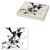 木彫りの画印 ラバースタンプ (押印)