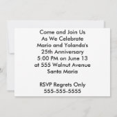 木彫り招待状 招待状 (裏面)