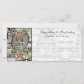 木彫り素朴ハートファミリーモノグラムクリスマス (裏面)