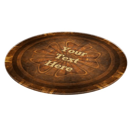 木彫り カッティングボード (角)