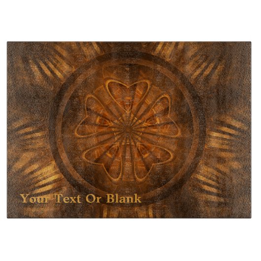 木彫り カッティングボード (正面)