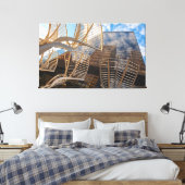 木彫り キャンバスプリント (インサイチュ (寝室))