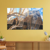 木彫り キャンバスプリント (インサイチュ (リビング))