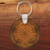 木彫り キーホルダー (正面)