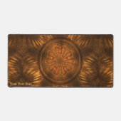 木彫り デスクマット (正面)