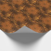 木彫り ラッピングペーパー (角)