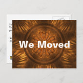 木彫り 案内ポストカード (正面/裏面)