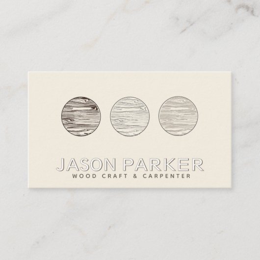 木彫プロフェッショナル大工Qrコード 名刺 (正面)