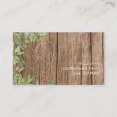 木彫名刺 名刺 (正面)