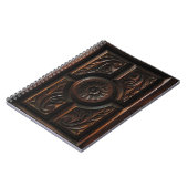 木彫 ノートブック (左側)