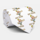 木得大工ユーモアおもしろいデザイン ネクタイ (ロール)