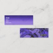 木愛青2 スキニー名刺 (正面/裏面)