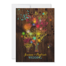 木感動的の魔法の田舎結婚式