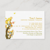 木感動的材マッサージセラピー 名刺 (裏面)