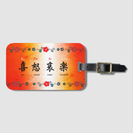 木戸合楽ラゲージタグ ラゲッジタグ