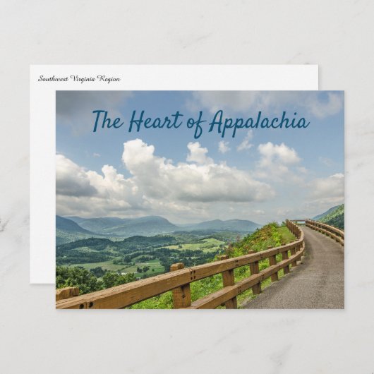 木手による舗装されたパス ポストカード (正面/裏面)