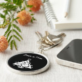 木救のクリスマスツリー キーホルダー (側面)