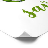 木救の木はハート芸術を愛する ポスター (角)