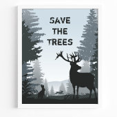 木救林動物環境 ポスター