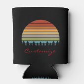 木数々のの付ストライプのいた太陽 缶クーラー (裏面)