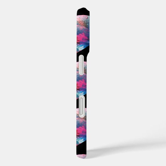 木数々の色絵を描ハート Case-Mate iPhoneケース (裏面 / 右)