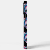 木数々の色絵を描ハート Case-Mate iPhoneケース (裏面 / 左)