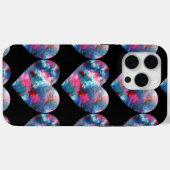 木数々の色絵を描ハート Case-Mate iPhoneケース (裏面 (横))