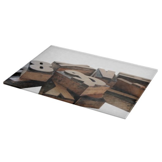 木文字 カッティングボード (角)