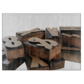 木文字 カッティングボード (正面)