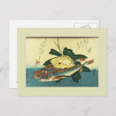 木日本の版 ポストカード (正面/裏面)