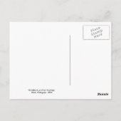 木日本の版 ポストカード (裏面)