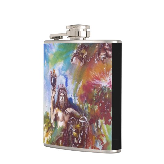 木星とライオン フラスク (左)