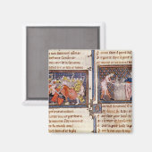 木星と土星：教え土星の マグネット (正面/裏面)