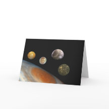 木星と4つの衛星ガリレオ衛星