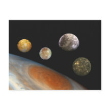 木星と4つの衛星ガリレオ衛星