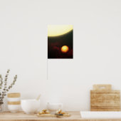 木星に似た惑星 ポスター (キッチン)