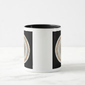 木星のカラーマップ マグカップ (中央)