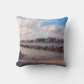 木星の入り江、冬の午後 クッション (正面)