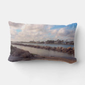 木星の入り江、冬の午後 ランバークッション (裏面)