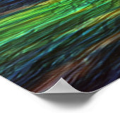 木星の前の風景 ポスター (角)