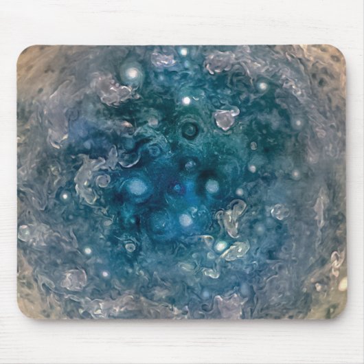 木星の南極 マウスパッド (正面)