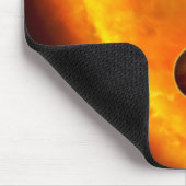 木星の大きさの惑星 マウスパッド (コーナー)