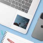 木星の小惑星。 シール (ノートパソコンとiPhone)