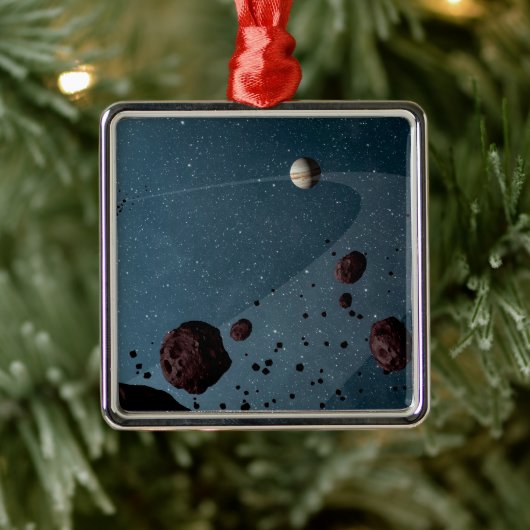 木星の小惑星。 メタルオーナメント (ツリー)