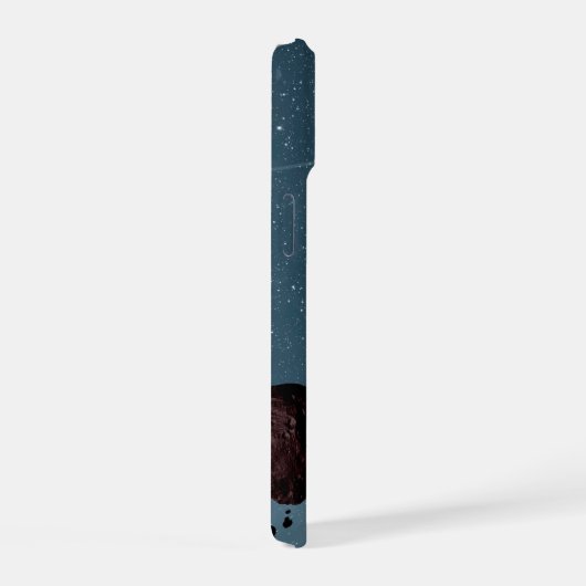 木星の小惑星。 iPhone 15ケース (右側面)