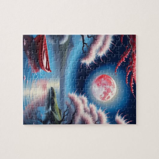 木星の幻想的な風景は何かのようなものだ ジグソーパズル (横)