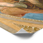 木星の悪路を叩く(キャンバス上の油) ポスター (角)