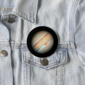 木星の景観(ハッブル望遠鏡) 缶バッジ (インサイチュ)