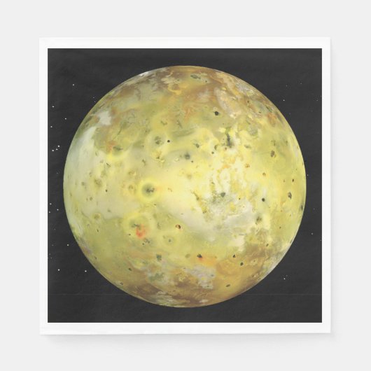 木星の硫黄火山月 スタンダードランチョンナプキン (正面)