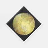 木星の硫黄火山月 スタンダードランチョンナプキン (角)